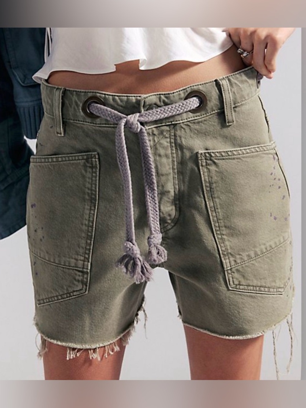 Free People We the Free Moxie Barrel Shorts